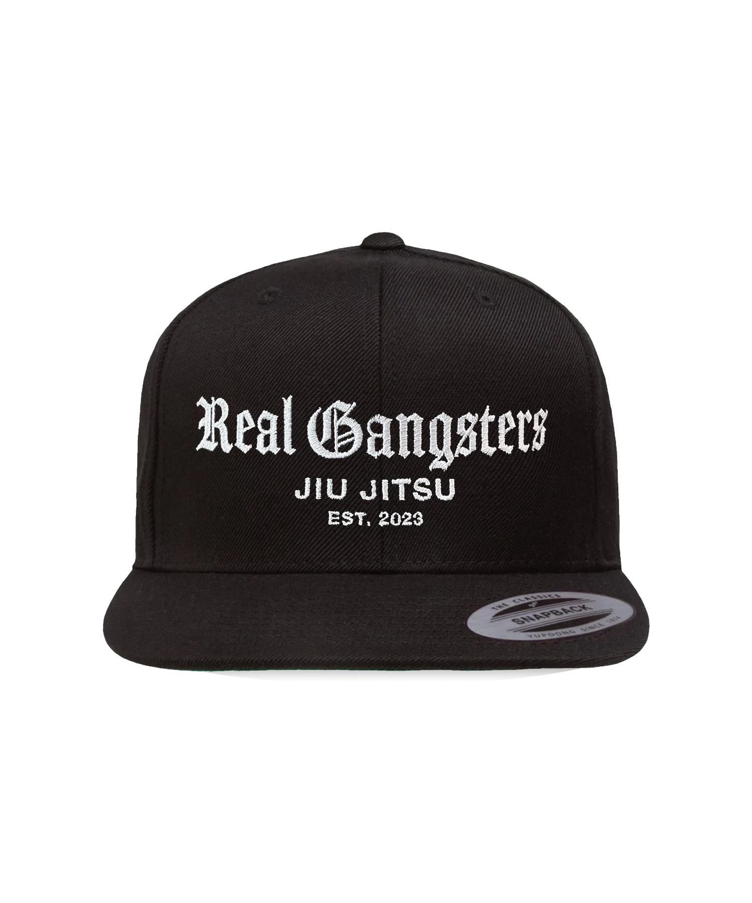 Jiu Jitsu Snapback Hat | MMA Headwear | Real Gangsters