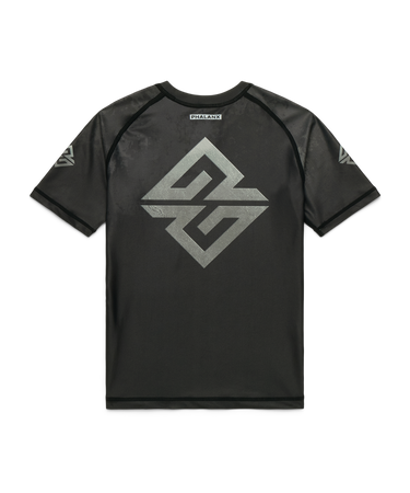 Logo Rashguard - Black/Silver