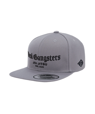 Logo Jiu Jitsu Snapback - Silver