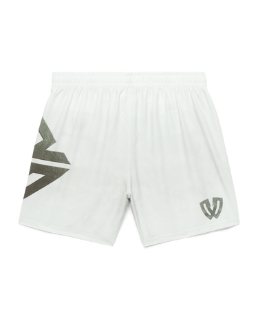 Logo Jiu Jitsu Shorts - White/Silver
