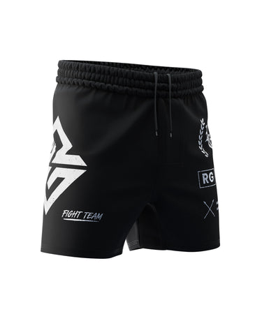 Sponsored Jiu Jitsu Shorts - Black