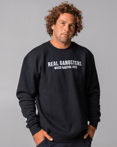 Bold Logo MMA Crewneck Sweater