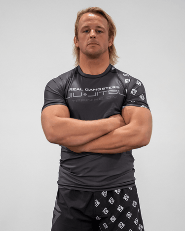 Tech Jujitsu Rashguard - Black – Real Gangsters